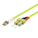 Glasvezelkabel LC-SC OM5 (laser optimized) 0,50m