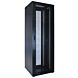 37U Patchkast met geperforeerde deur 600x600x1800mm (BxDxH)
