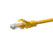 UTP CAT5e patchkabel 15m geel - 100% koper