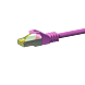 Cat7 S/FTP (PIMF) patchkabel 20m roze