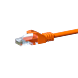 CAT5e patchkabel 7,5m oranje - CCA