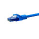 UTP CAT6a patchkabel 1m blauw - 100% koper