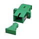 Singlemode koppeling SC-SC simplex groen