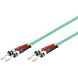 Glasvezel kabel ST-ST OM3 (laser optimized) 2 m