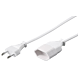 Stroom verloopkabel Europlug 5m wit