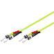Glasvezelkabel ST-ST OM5 (laser optimized) 2m