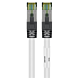 Cat8 S/FTP (PIMF) patchkabel 2m wit