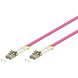 Glasvezel kabel LC-LC OM4 (laser optimized) 2 m