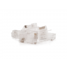 CAT5e Connector RJ45 - Unshielded - voor soepele en stugge kern - 10 stuks