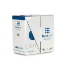 CAT6 S/FTP 305m kabel op rol stug grijs CCA