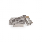 CAT6 Connector RJ45  - Shielded - voor soepele kern - 10 stuks