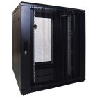 18U Patchkast met geperforeerde deur 800x800x1000mm (BxDxH)