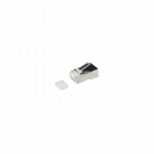CAT6 Connector RJ45  - Shielded -met hulpstukje voor soepele kern