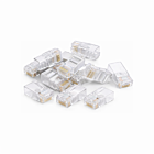 DANICOM UTP CAT6a RJ45 Connector - voor stugge kern - 10 stuks