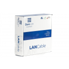 DANICOM CAT6A S/FTP 50m kabel op rol stug -  LSZH (Eca)