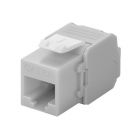 CAT6a UTP Keystone Connector - Toolless - Grijs