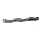 Patchpaneel Cat6a UTP 24 ports