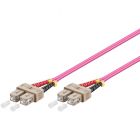 Glasvezel kabel SC-SC OM4 (laser optimized) 2 m