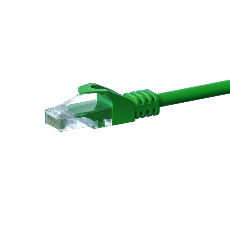 UTP CAT5e patchkabel 1m groen - 100% koper