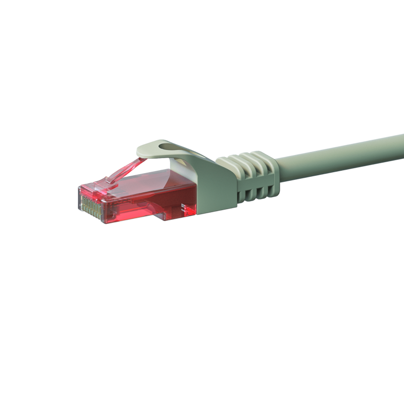 UTP CAT6 patchkabel 0,15m grijs - 100% koper