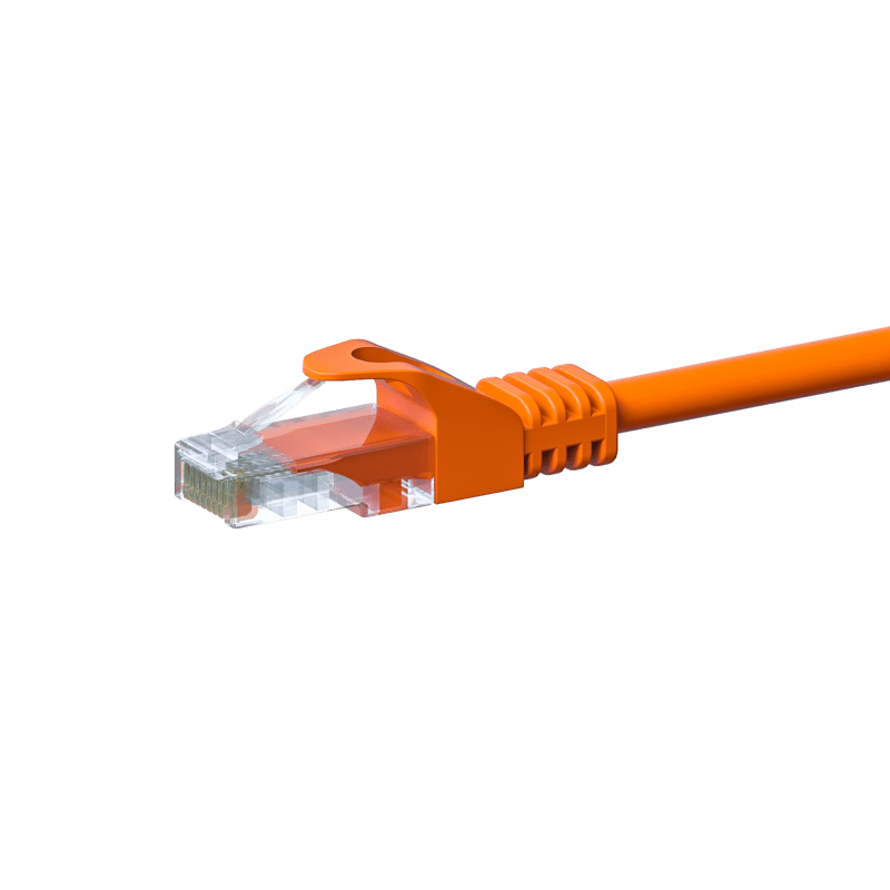 CAT5e patchkabel 7,5m oranje - CCA