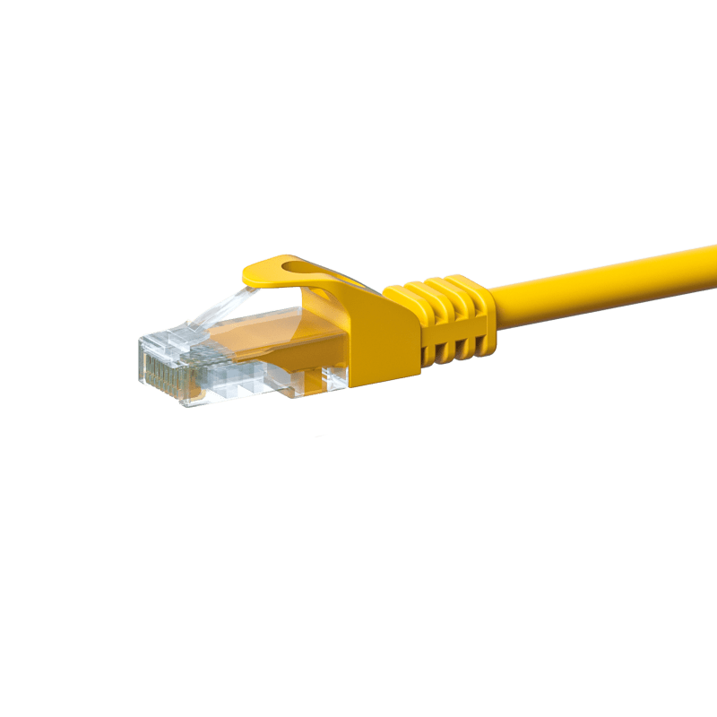 CAT5e patchkabel 3m geel - CCA