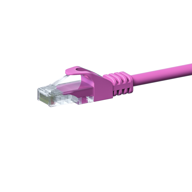 CAT5e patchkabel 1m roze - CCA