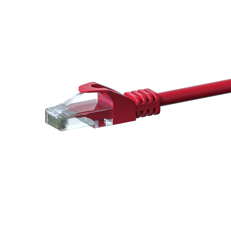 CAT6 patchkabel 10m rood - CCA