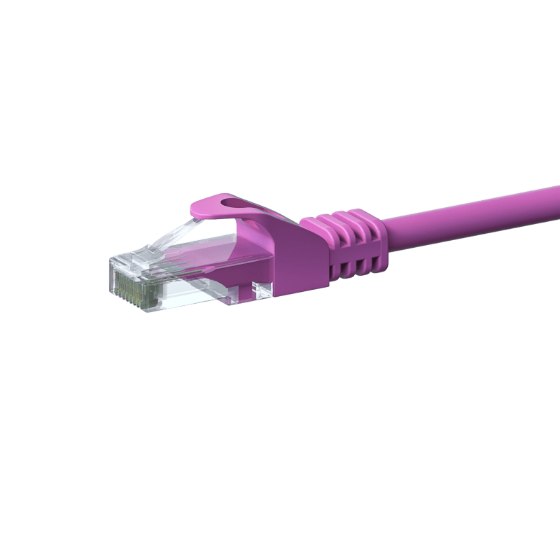 CAT6 patchkabel 3m roze - CCA