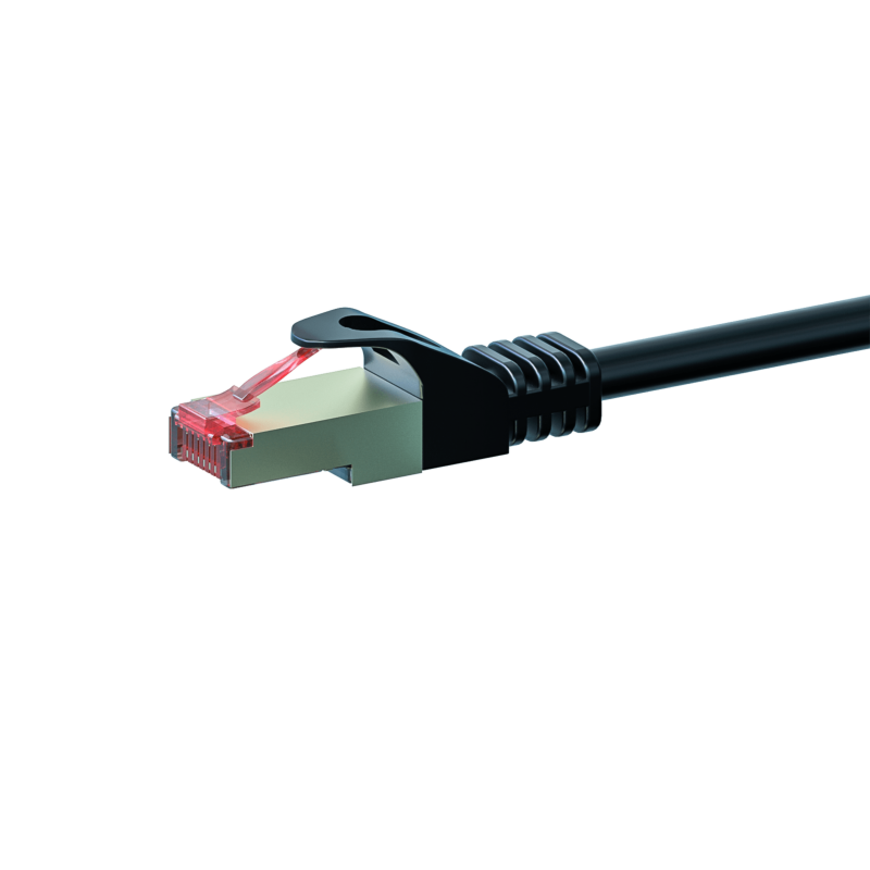 CAT6 S/FTP (PIMF) patchkabel 30m zwart 