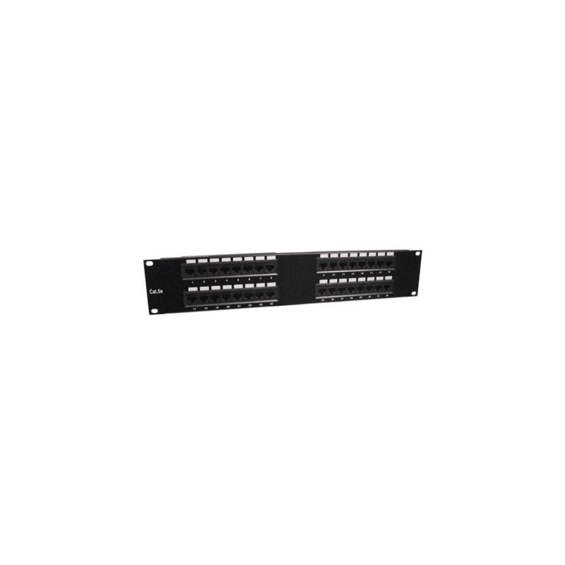 19 inch 2U UTP patchpaneel 32xRJ45 Cat 5e