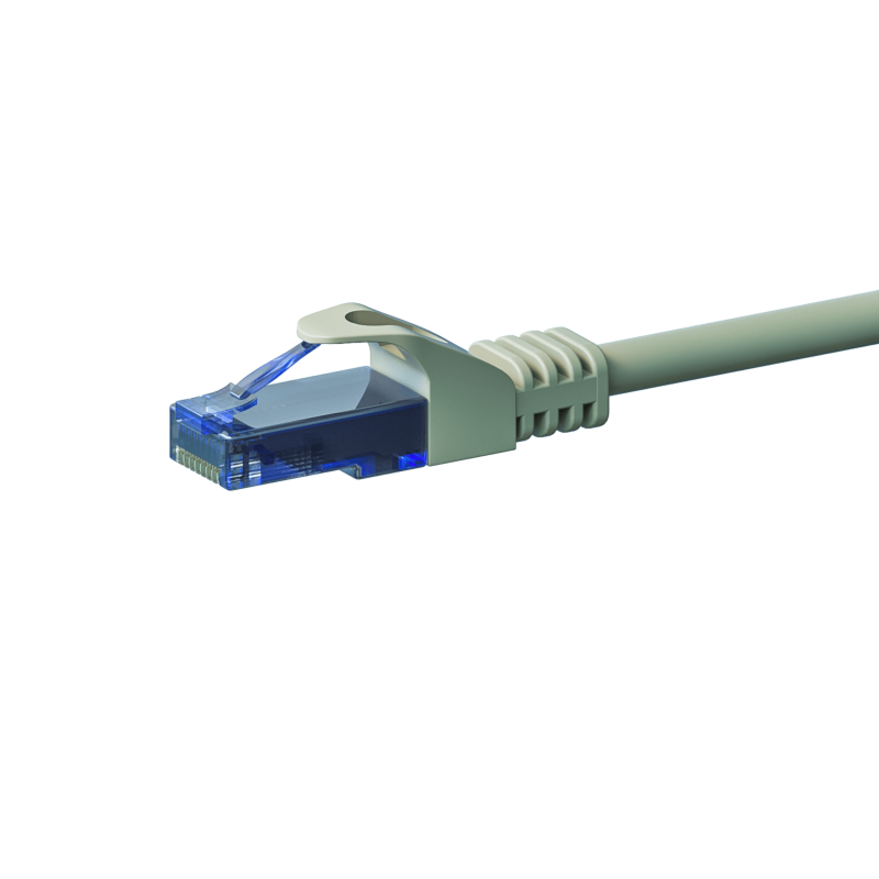 UTP CAT6a patchkabel 2m grijs - 100% koper