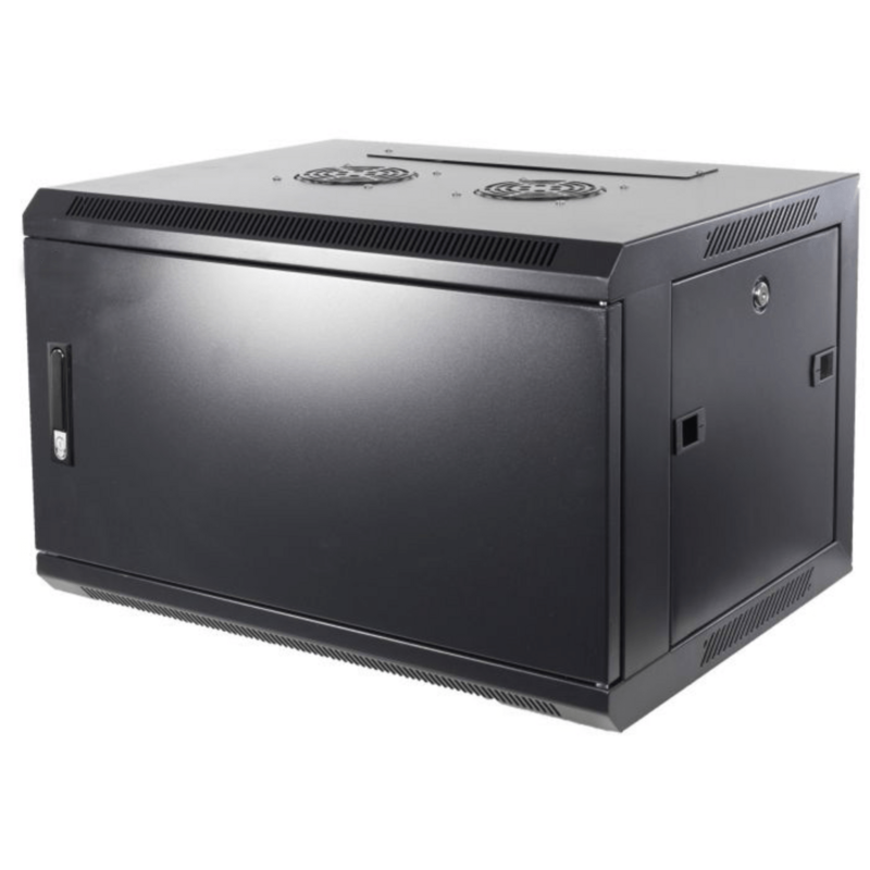 4U wandkast met metalen deur 600x450x280mm (BxDxH)