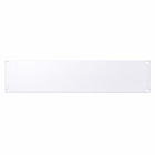 2U 19 inch afdekpaneel voor patchkasten - wit