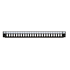 Front LC/SC/E2000 24 poorts simplex/duplex geschikt voor universele glasvezel lade