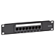 10 inch CAT5e UTP patchpaneel - 8 poorts