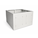 Sokkel voor 19 inch outdoor serverkasten 600x600x400mm (BxDxH)