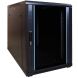 15U mini Patchkast met glazen deur 600x1000x770mm (BxDxH)