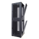 42U compartiment patchkast met geperforeerde deur - 2x20U - 600x600x2000mm (BxDxH)