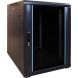 15U mini Patchkast met glazen deur 600x600x860mm (BxDxH) 