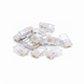 DANICOM UTP CAT5e RJ45 Doorsteek Connector - Pass through voor soepele en stugge kern - 10 stuks