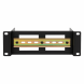 2U DIN rail voor 10 inch racks - in diepte verstelbaar