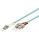 Glasvezel kabel LC-SC OM3 (laser optimized) 3 m