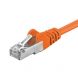 CAT5e FTP patchkabel 1m oranje