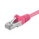 CAT5e FTP patchkabel 2m roze