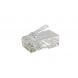 CAT5e Connector RJ45 - Unshielded - voor soepele en stugge kern