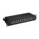 10 Inch CAT6a STP patchpaneel - 12 poorts