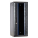10 inch 15U Patchkast met glazen deur 312x310x752mm (BxDxH) 