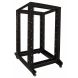 22U relay rack op wielen afmetingen: 600x800x1200mm
