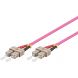 Glasvezel kabel SC-SC OM4 (laser optimized) 0.5 m
